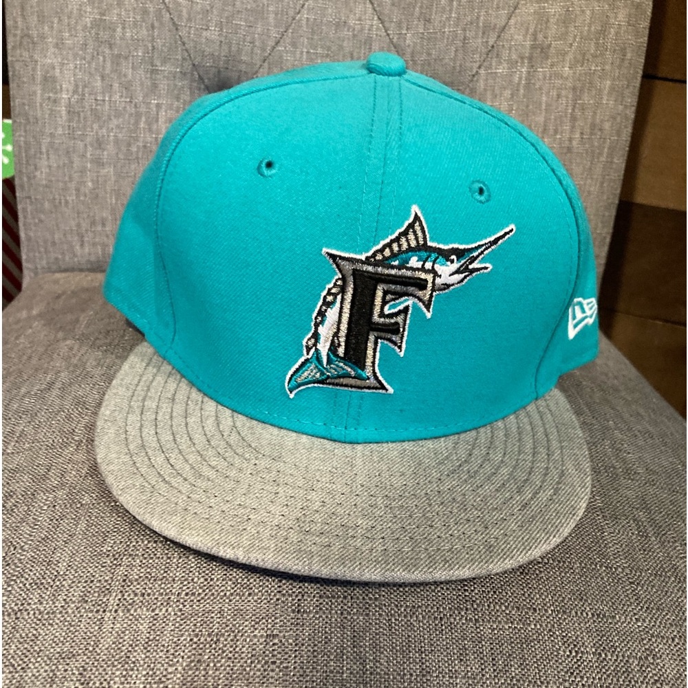 Florida Marlins flex fit hat